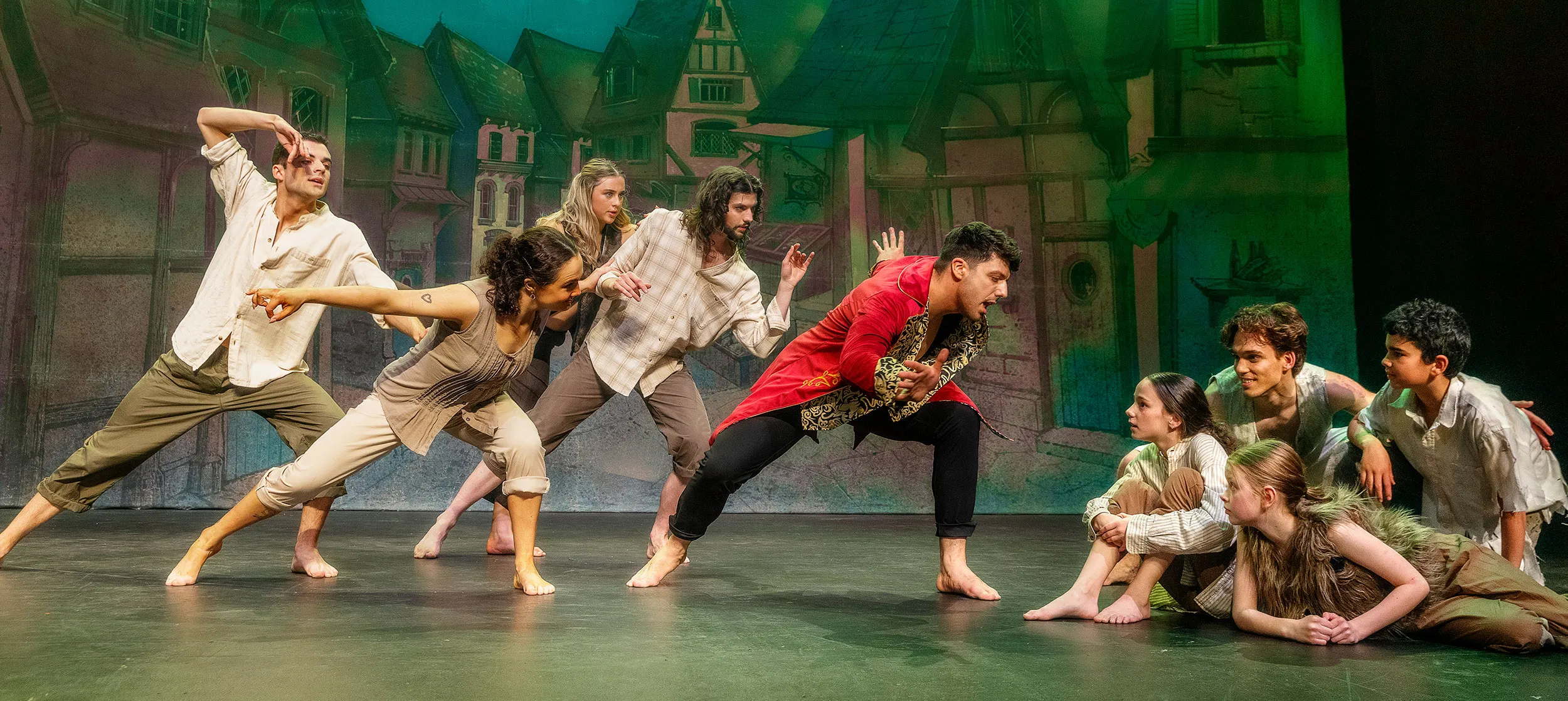 Stage scene from My Son Pinocchio